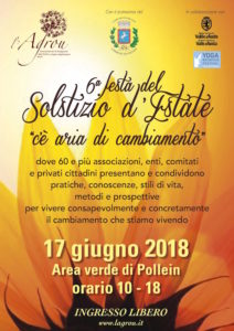 festa solstizio 2018 - La Terra di Mezzo - Formazione Massaggi Aosta