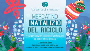 mercatino natale riciclo - La Terra di Mezzo - Formazione Massaggi Aosta